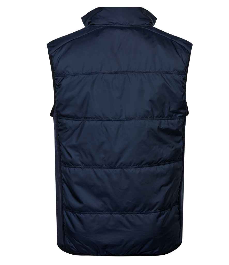 Tee Jays Hybrid - Stretch Bodywarmer | Navy/Navy - Eg Clothing UK
