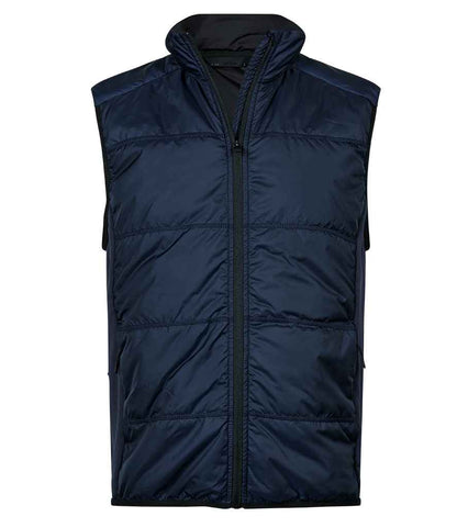 Tee Jays Hybrid - Stretch Bodywarmer | Navy/Navy - Eg Clothing UK