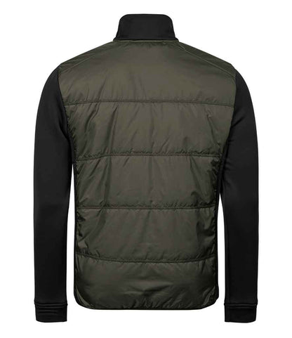 Tee Jays Hybrid - Stretch Jacket | Deep Green/Black - Eg Clothing UK