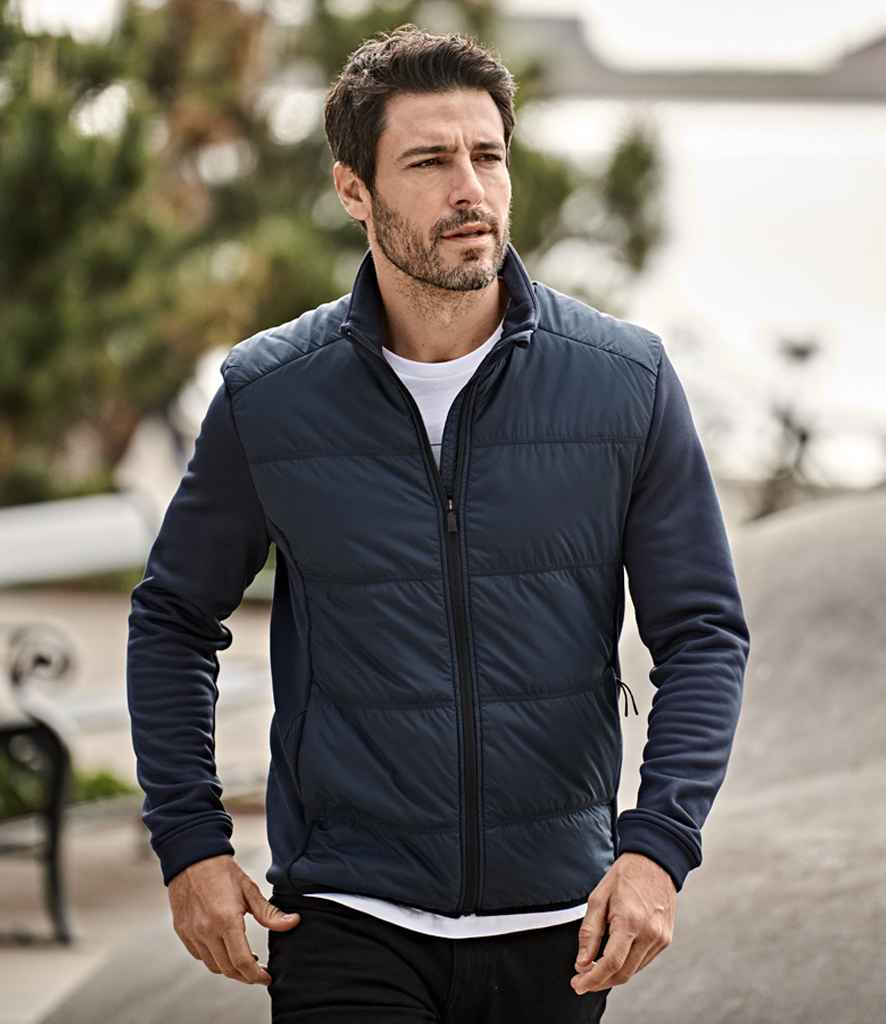 Tee Jays Hybrid - Stretch Jacket | Navy/Navy - Eg Clothing UK