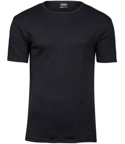 Tee Jays Interlock T - Shirt | Black - Eg Clothing UK