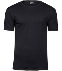 Tee Jays Interlock T - Shirt | Black - Eg Clothing UK