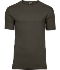 Tee Jays Interlock T - Shirt | Dark Olive - Eg Clothing UK