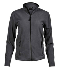 Tee Jays Ladies Active Fleece Jacket | Dark Grey - Eg Clothing UK