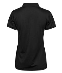 Tee Jays Ladies Club Polo Shirt | Black - Eg Clothing UK