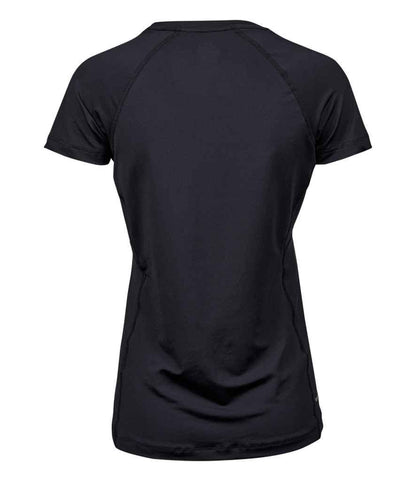 Tee Jays Ladies CoolDry™ T - Shirt | Black - Eg Clothing UK