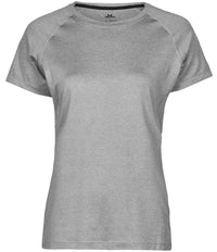 Tee Jays Ladies CoolDry™ T - Shirt | Grey Melange - Eg Clothing UK