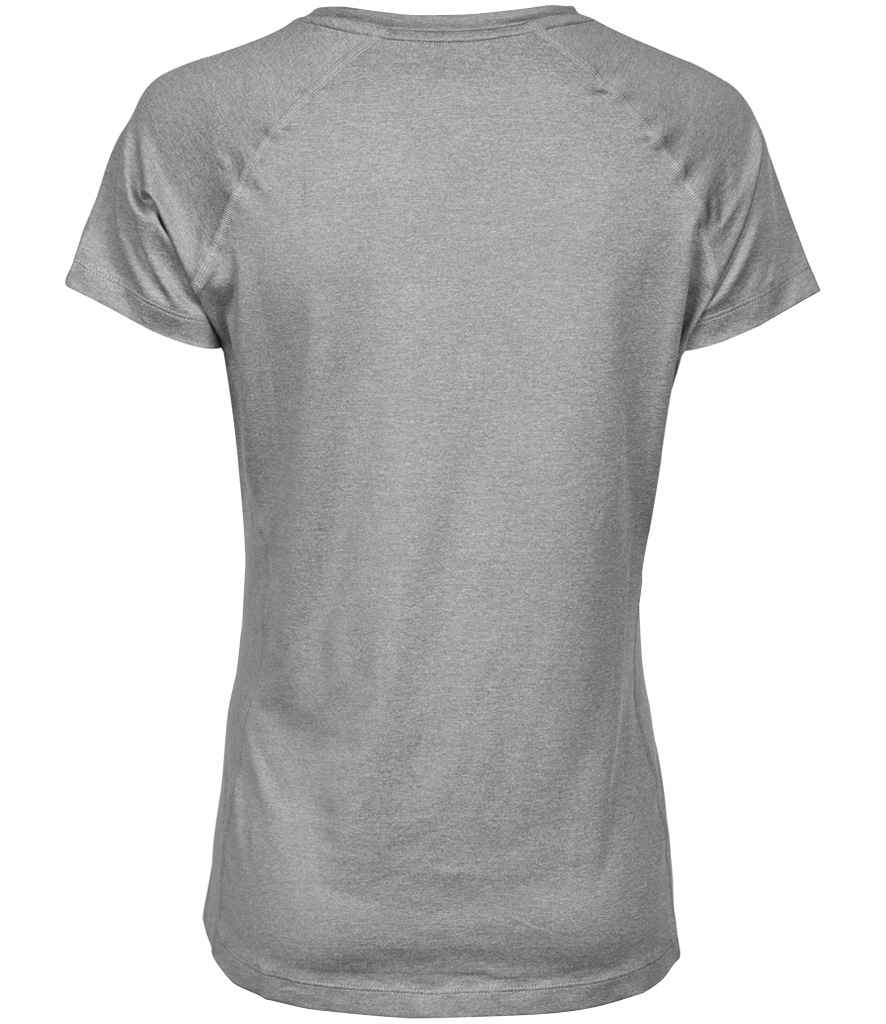 Tee Jays Ladies CoolDry™ T - Shirt | Grey Melange - Eg Clothing UK