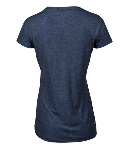 Tee Jays Ladies CoolDry™ T - Shirt | Navy Melange - Eg Clothing UK