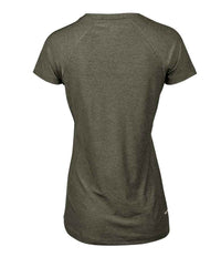 Tee Jays Ladies CoolDry™ T - Shirt | Olive Melange - Eg Clothing UK