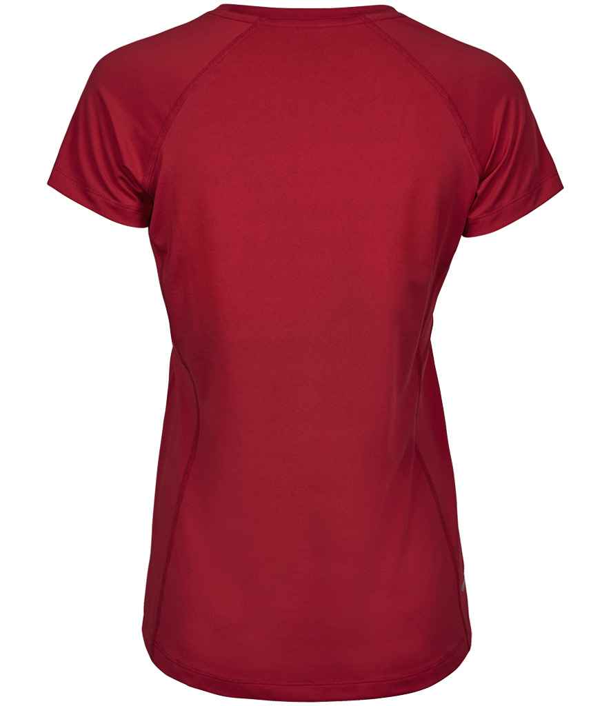 Tee Jays Ladies CoolDry™ T - Shirt | Red - Eg Clothing UK