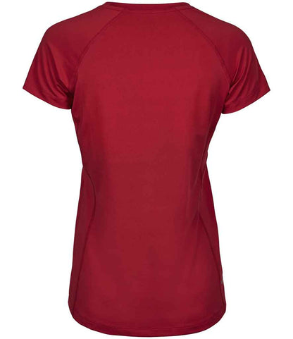 Tee Jays Ladies CoolDry™ T - Shirt | Red - Eg Clothing UK