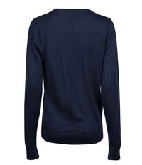 Tee Jays Ladies Crew Neck Sweater | Navy - Eg Clothing UK