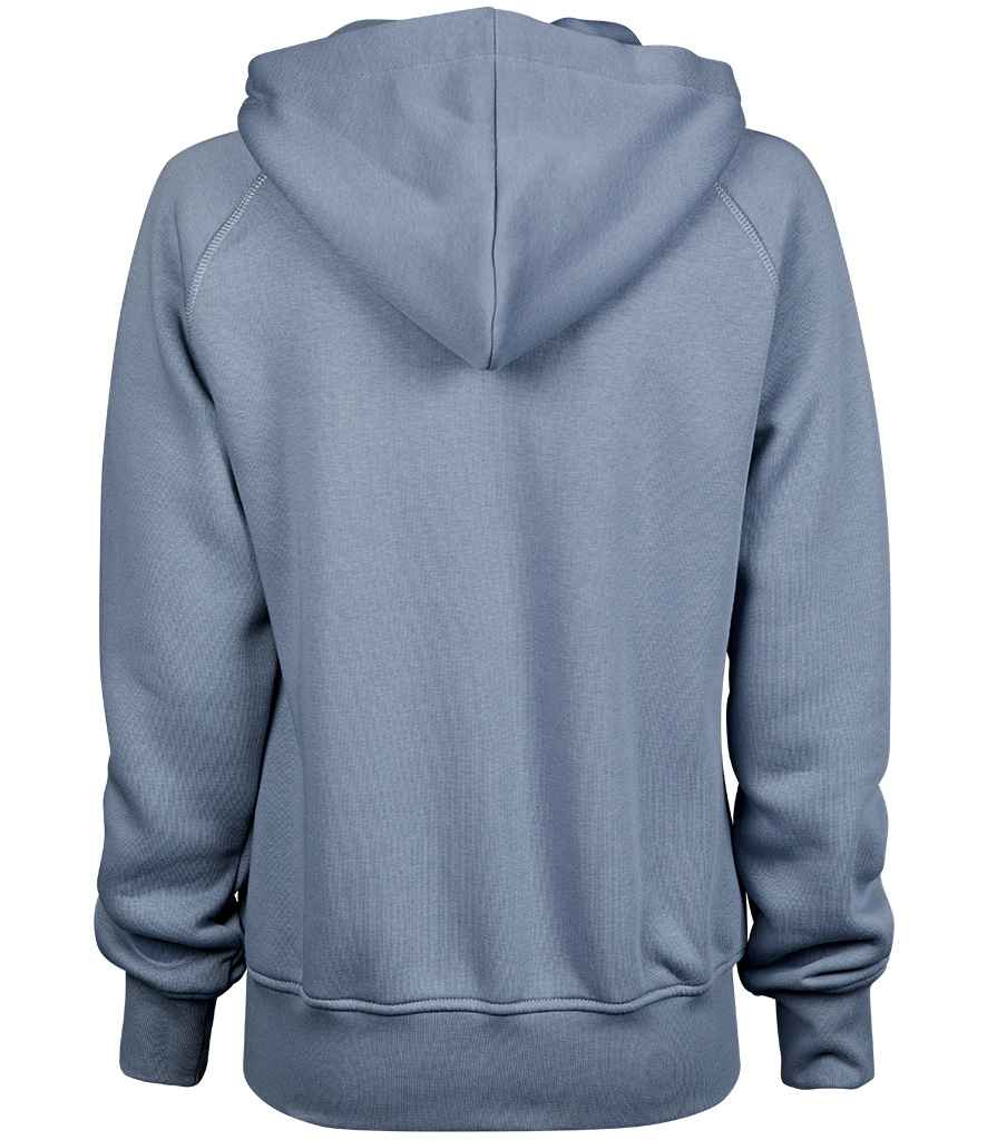 Tee Jays Ladies Fashion Zip Hooded Sweatshirt | Flintstone - Eg Clothing UK
