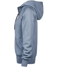 Tee Jays Ladies Fashion Zip Hooded Sweatshirt | Flintstone - Eg Clothing UK