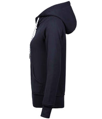 Tee Jays Ladies Fashion Zip Hooded Sweatshirt | Navy - Eg Clothing UK