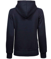 Tee Jays Ladies Fashion Zip Hooded Sweatshirt | Navy - Eg Clothing UK