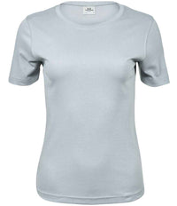 Tee Jays Ladies Interlock T - Shirt | Ice Blue - Eg Clothing UK