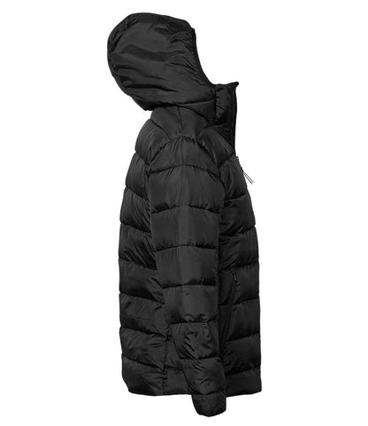 Tee Jays Ladies Lite Hooded Jacket | Black - Eg Clothing UK