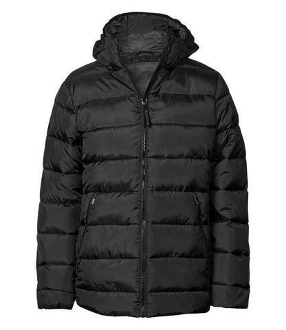 Tee Jays Ladies Lite Hooded Jacket | Black - Eg Clothing UK