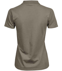 Tee Jays Ladies Luxury Stretch Polo Shirt | Clay - Eg Clothing UK