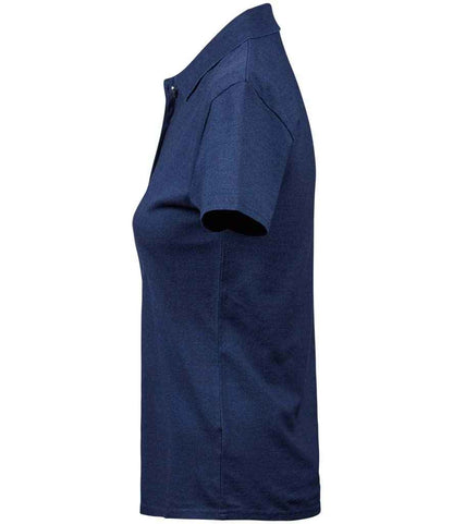 Tee Jays Ladies Luxury Stretch Polo Shirt | Denim - Eg Clothing UK