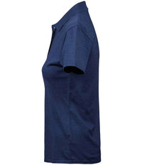 Tee Jays Ladies Luxury Stretch Polo Shirt | Denim - Eg Clothing UK