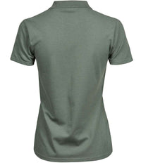Tee Jays Ladies Luxury Stretch Polo Shirt | Leaf Green - Eg Clothing UK