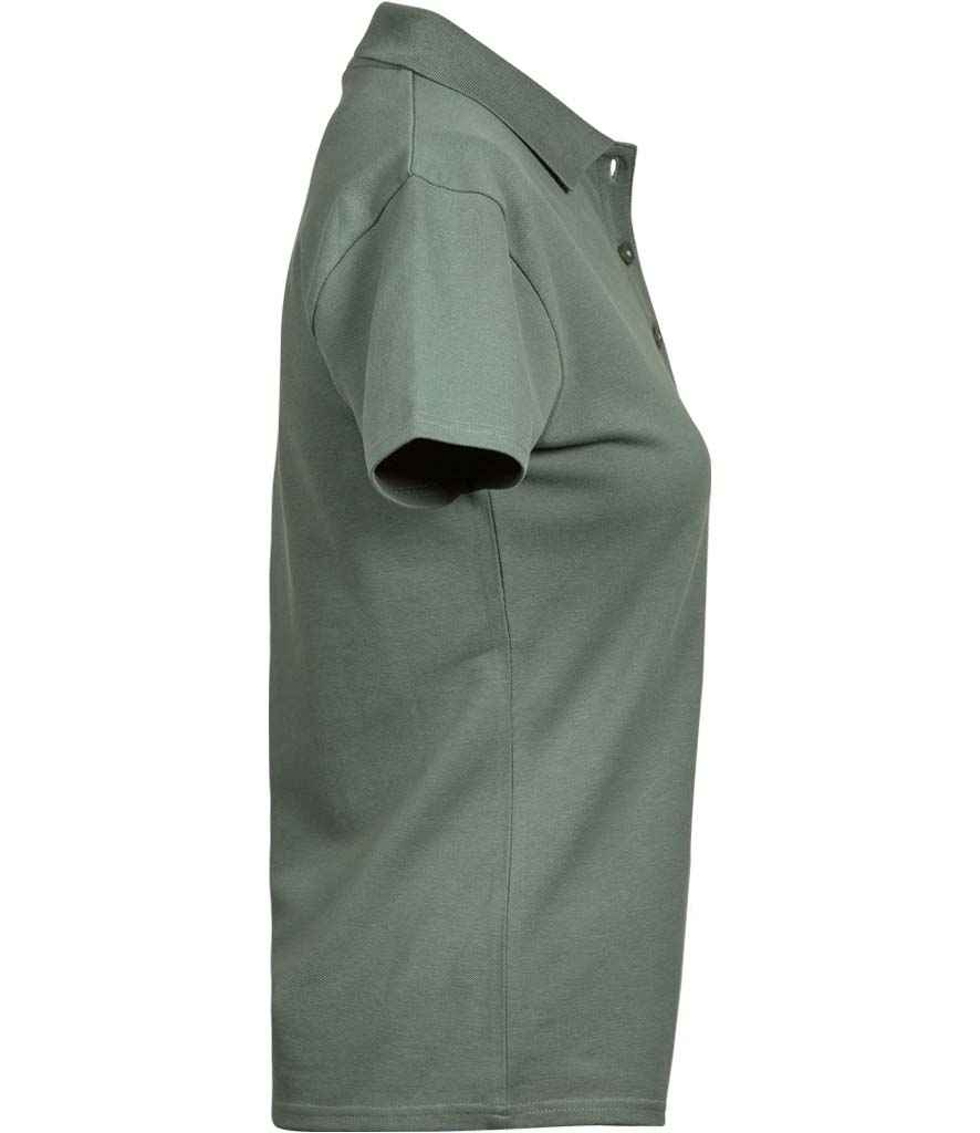 Tee Jays Ladies Luxury Stretch Polo Shirt | Leaf Green - Eg Clothing UK