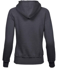 Tee Jays Ladies Raglan Hooded Sweatshirt | Dark Grey - Eg Clothing UK