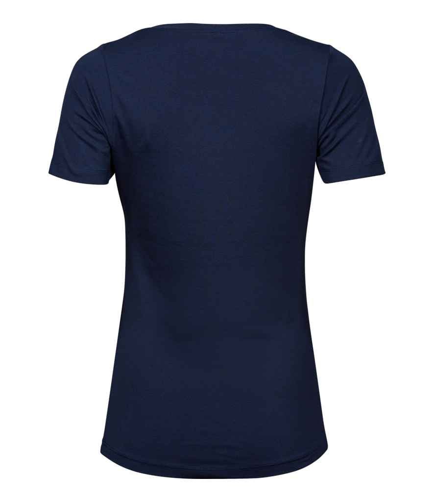Tee Jays Ladies Stretch T - Shirt | Navy - Eg Clothing UK