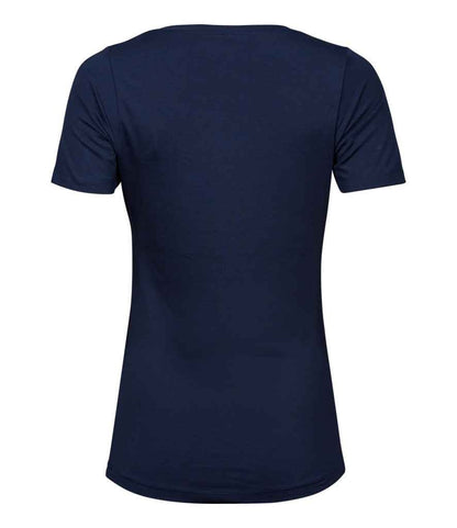 Tee Jays Ladies Stretch T - Shirt | Navy - Eg Clothing UK