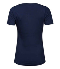 Tee Jays Ladies Stretch T - Shirt | Navy - Eg Clothing UK