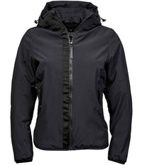 Tee Jays Ladies Urban Adventure Shell Jacket | Black - Eg Clothing UK