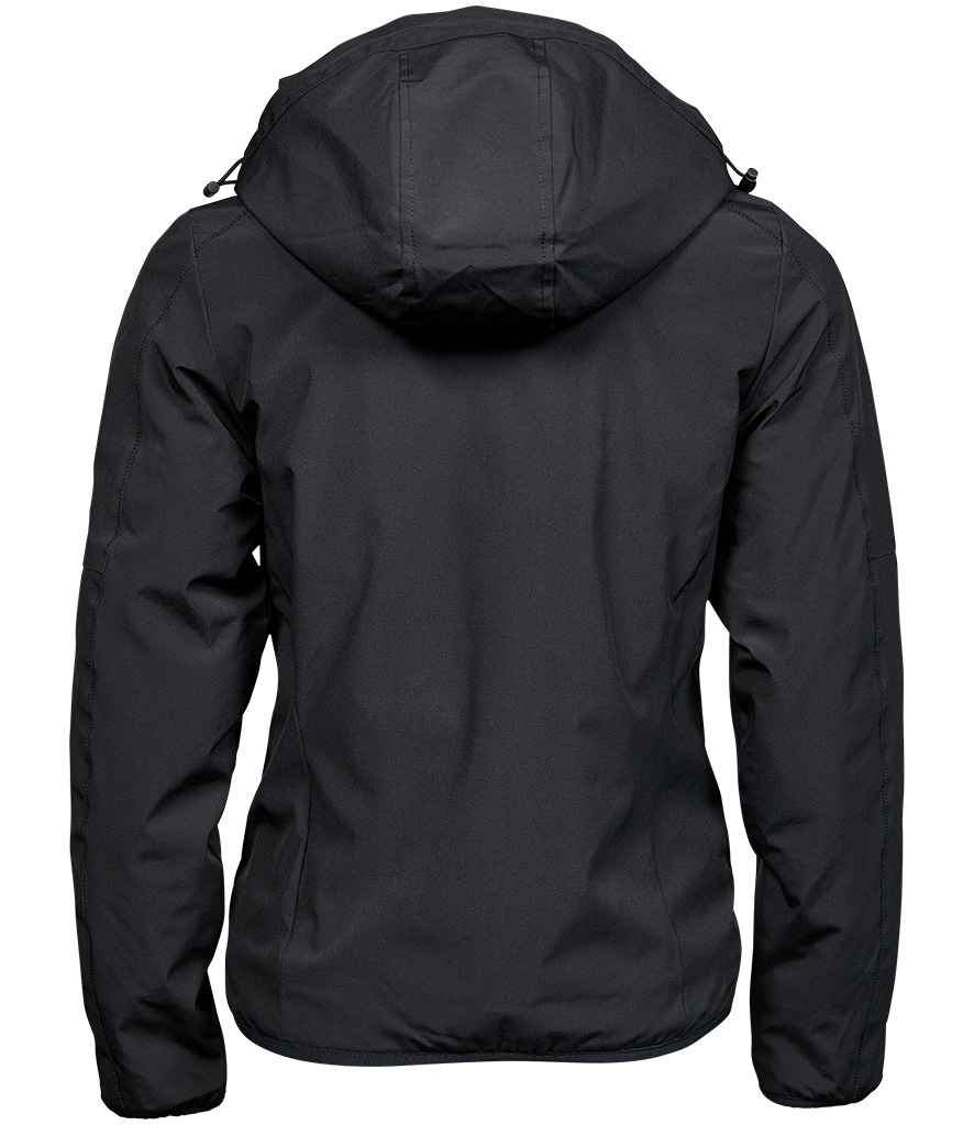 Tee Jays Ladies Urban Adventure Shell Jacket | Black - Eg Clothing UK