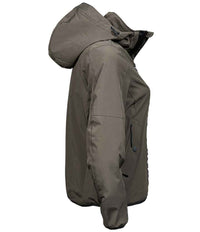 Tee Jays Ladies Urban Adventure Shell Jacket | Dark Olive - Eg Clothing UK
