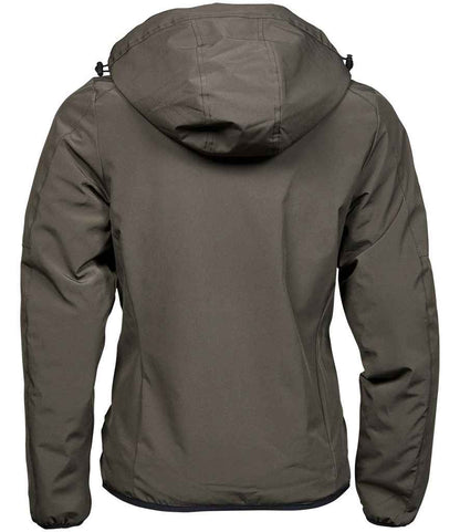 Tee Jays Ladies Urban Adventure Shell Jacket | Dark Olive - Eg Clothing UK