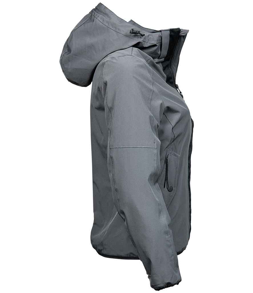 Tee Jays Ladies Urban Adventure Shell Jacket | Space Grey - Eg Clothing UK
