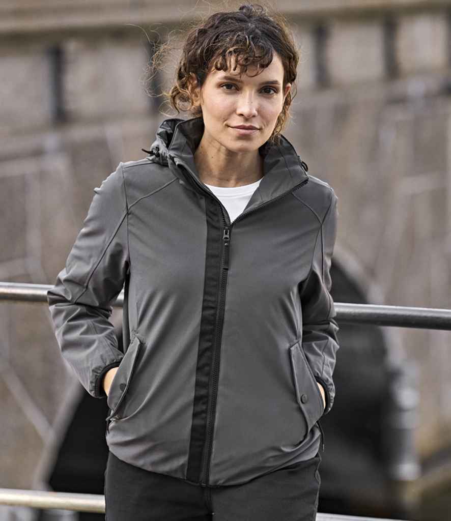 Tee Jays Ladies Urban Adventure Shell Jacket | Space Grey - Eg Clothing UK