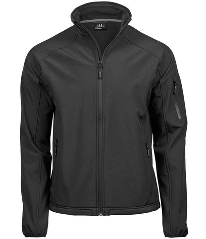 Tee Jays Lightweight Performance Soft Shell Jacket | Black - Eg Clothing UK
