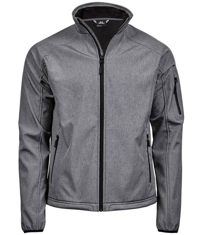 Tee Jays Lightweight Performance Soft Shell Jacket | Grey Melange - Eg Clothing UK