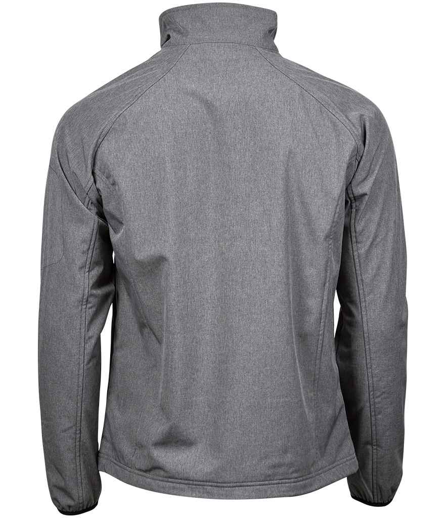 Tee Jays Lightweight Performance Soft Shell Jacket | Grey Melange - Eg Clothing UK