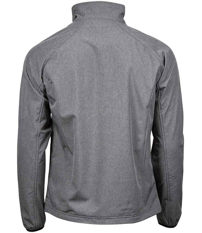 Tee Jays Lightweight Performance Soft Shell Jacket | Grey Melange - Eg Clothing UK