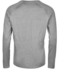 Tee Jays Long Sleeve CoolDry™ T - Shirt | Grey Melange - Eg Clothing UK