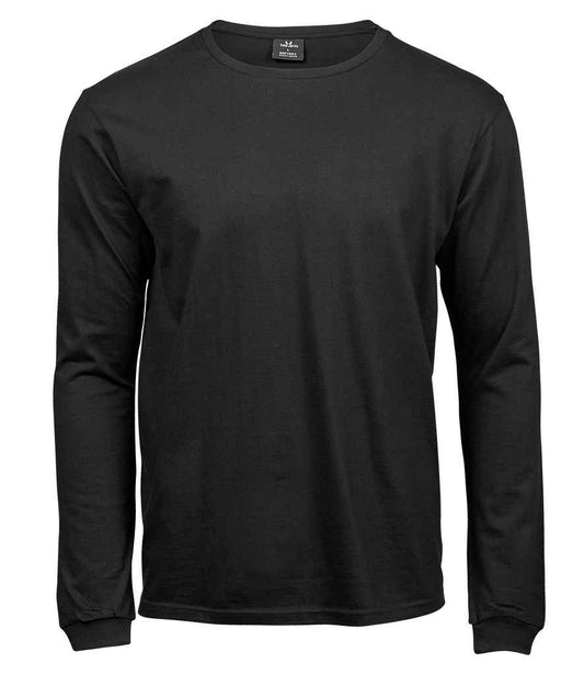 Tee Jays Long Sleeve Sof T - Shirt | Black - Eg Clothing UK
