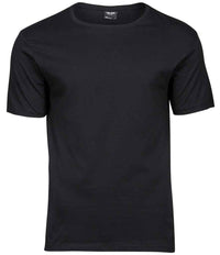 Tee Jays Luxury Cotton T - Shirt | Black - Eg Clothing UK