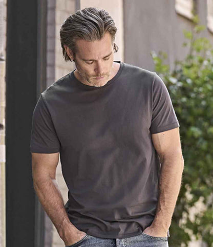 Tee Jays Luxury Cotton T - Shirt | Dark Grey - Eg Clothing UK