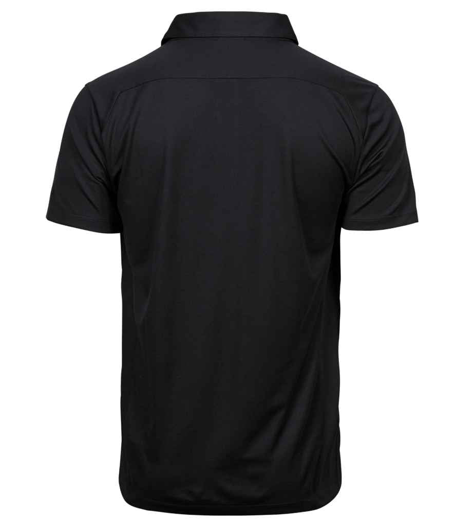 Tee Jays Luxury Sport Polo Shirt | Black - Eg Clothing UK