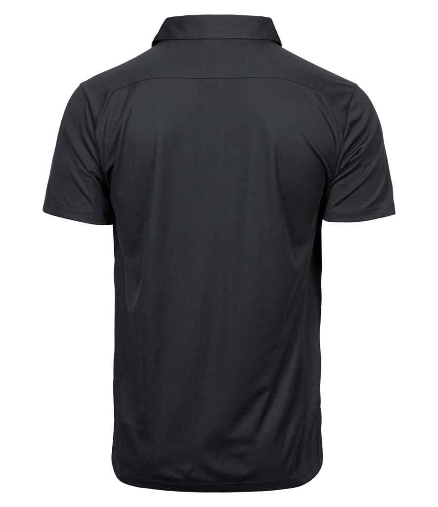 Tee Jays Luxury Sport Polo Shirt | Dark Grey - Eg Clothing UK