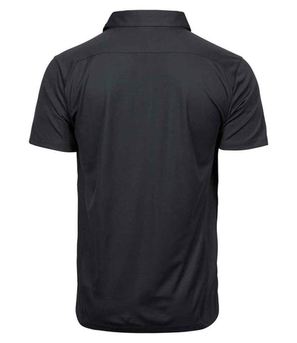 Tee Jays Luxury Sport Polo Shirt | Dark Grey - Eg Clothing UK